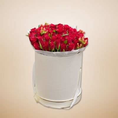 "30 Red Roses Flower box - code BF22 - Click here to View more details about this Product